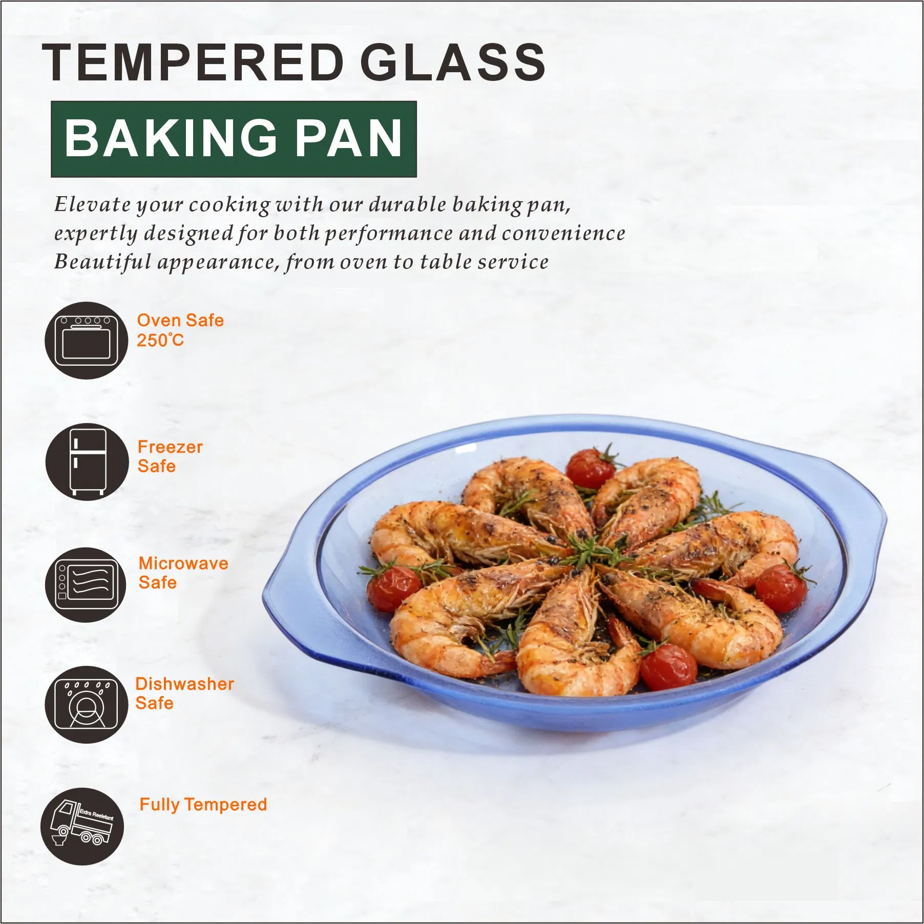Glass Baking Pan, Glass Oven Pan, Glass Baking Dish, Glass Roasting Pan, Glass, Oven Dish Glass Baking Pan, Glass Oven Pan, Glass Baking Dish,