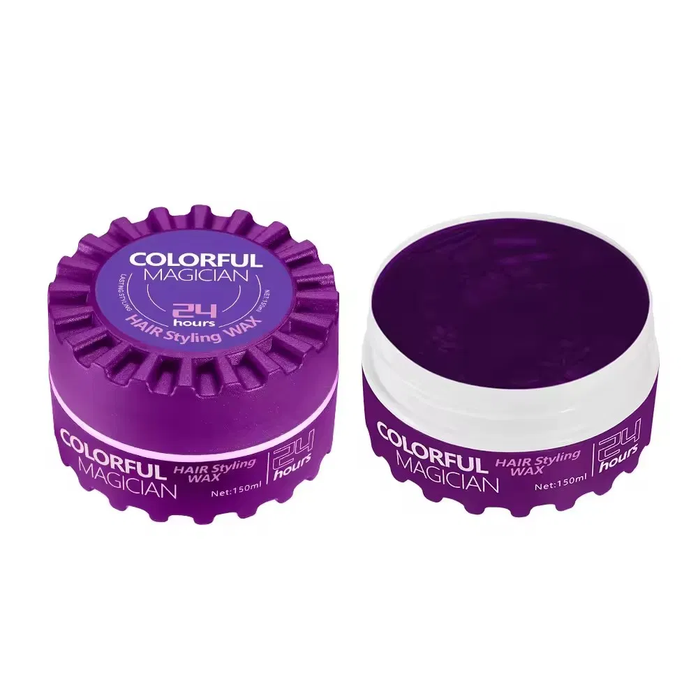 Hot Sale Wax Strong Hold Hair Styling Product Hair Pomade Wax Private Customization Brand 150g Retro Shine Western Unisex OEM