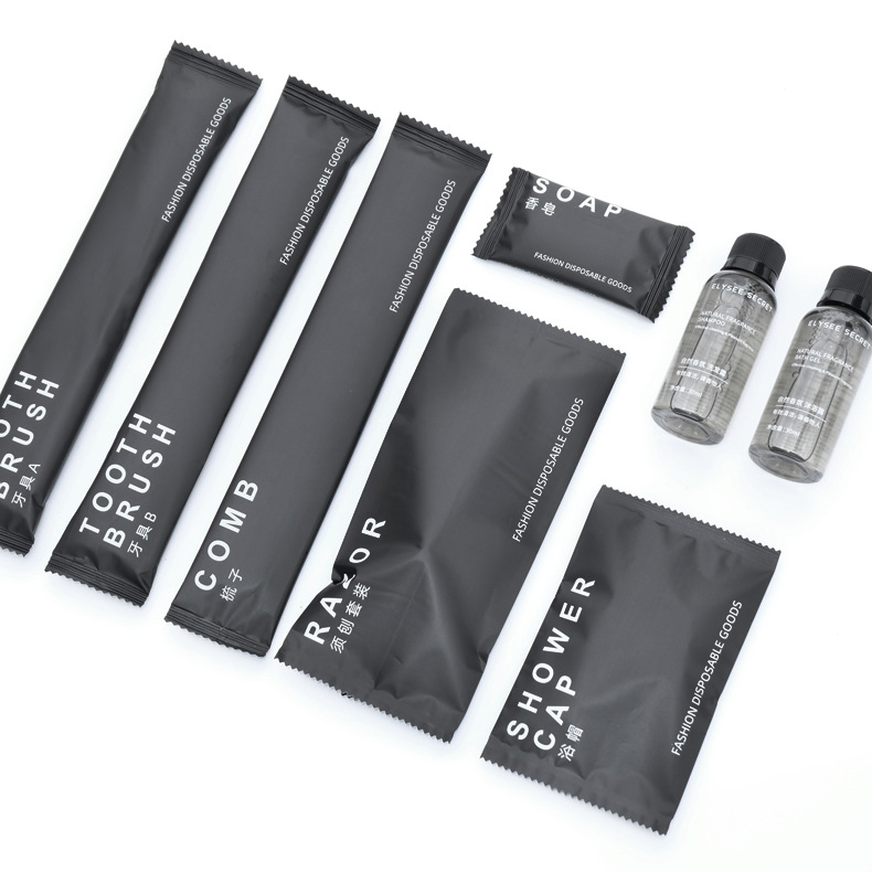 Leather Toiletry Kit Washroom Amenities Set Luxury Bathroom Amenities Shaving Set