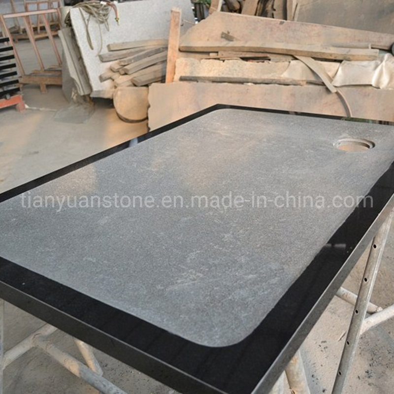 Natural Stone/Granite/Marble Bathroom Corner Bath Shower Tray for Project