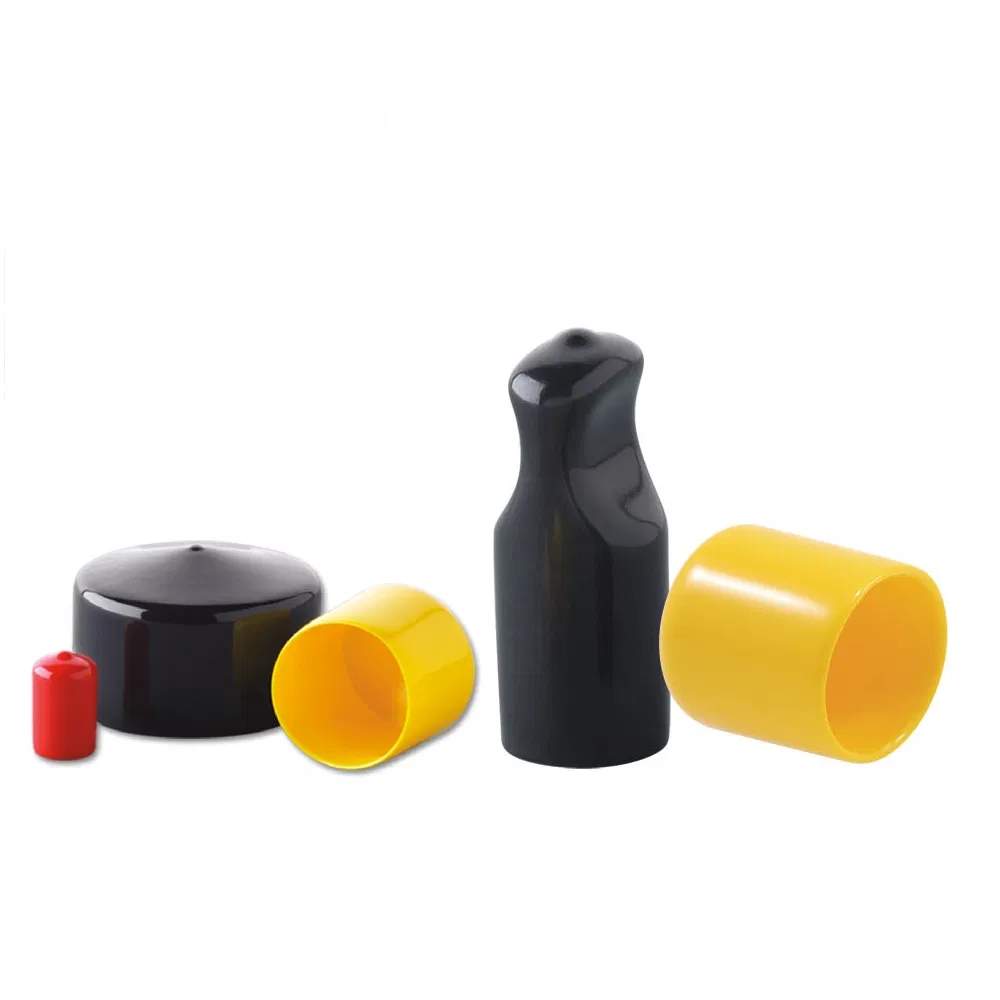 Industrial High-Quality Plastic Vinyl Round Cap Silicone Rubber Insulating End Cap for Bolt Pipe Protection