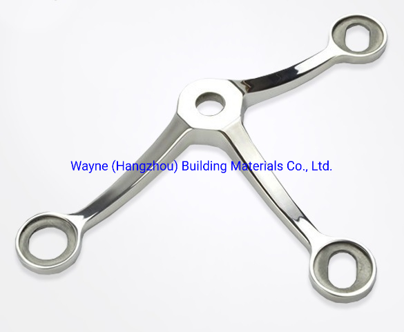 200mm Stainless Steel Glass Spider with 3 Arms; Glass Fitting Hardware, Point-Fixed Curtain Wall Hardware with High Quality and Best Price
