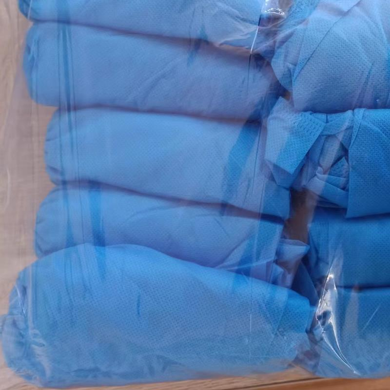Standard Supertuff Blue Safety Disposable Shoe Covers for Keeping Dust From Workspaces