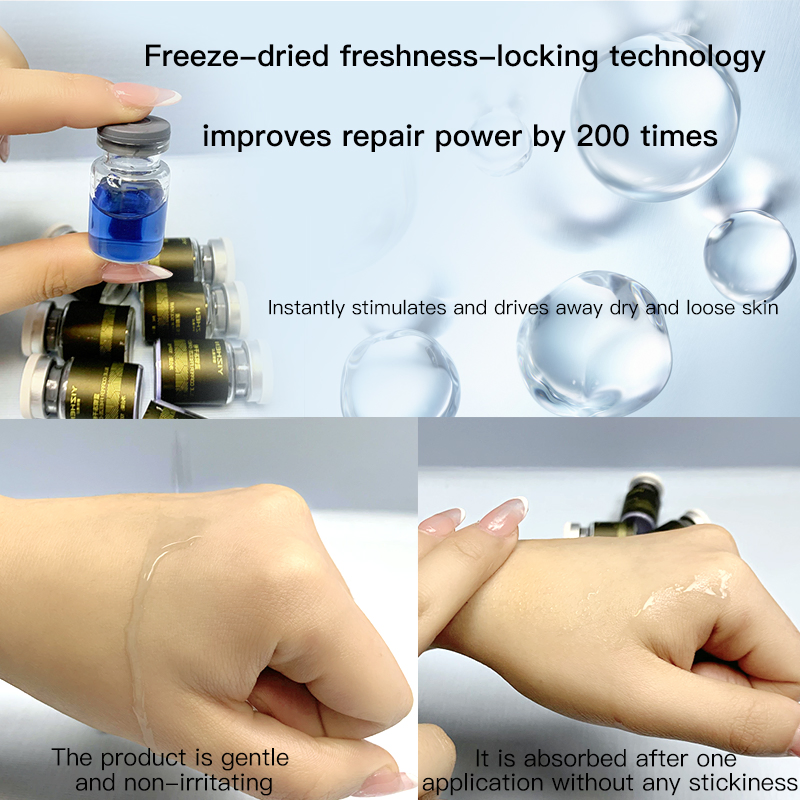 Asian Skin Antioxidant Anti-Aging Skin Barrier Repair Blue Copper Peptidefreeze-Dried Powder