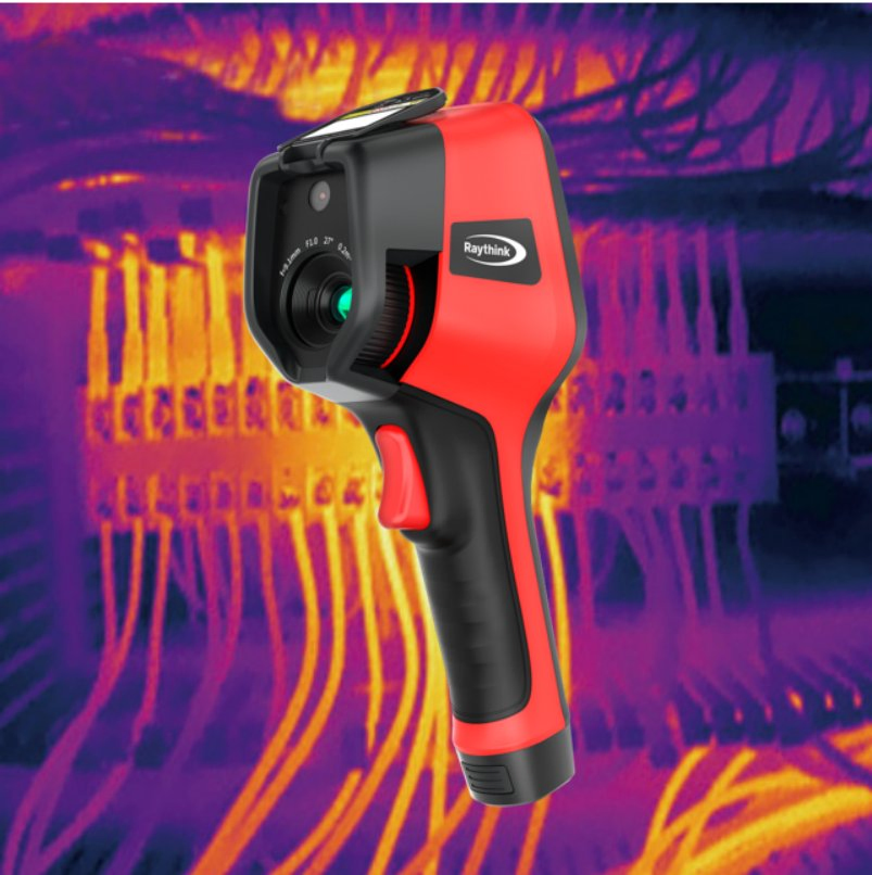 Capture Small Hot-Spots Handheld Thermal Camera with Infrared Detector for Circuit Design