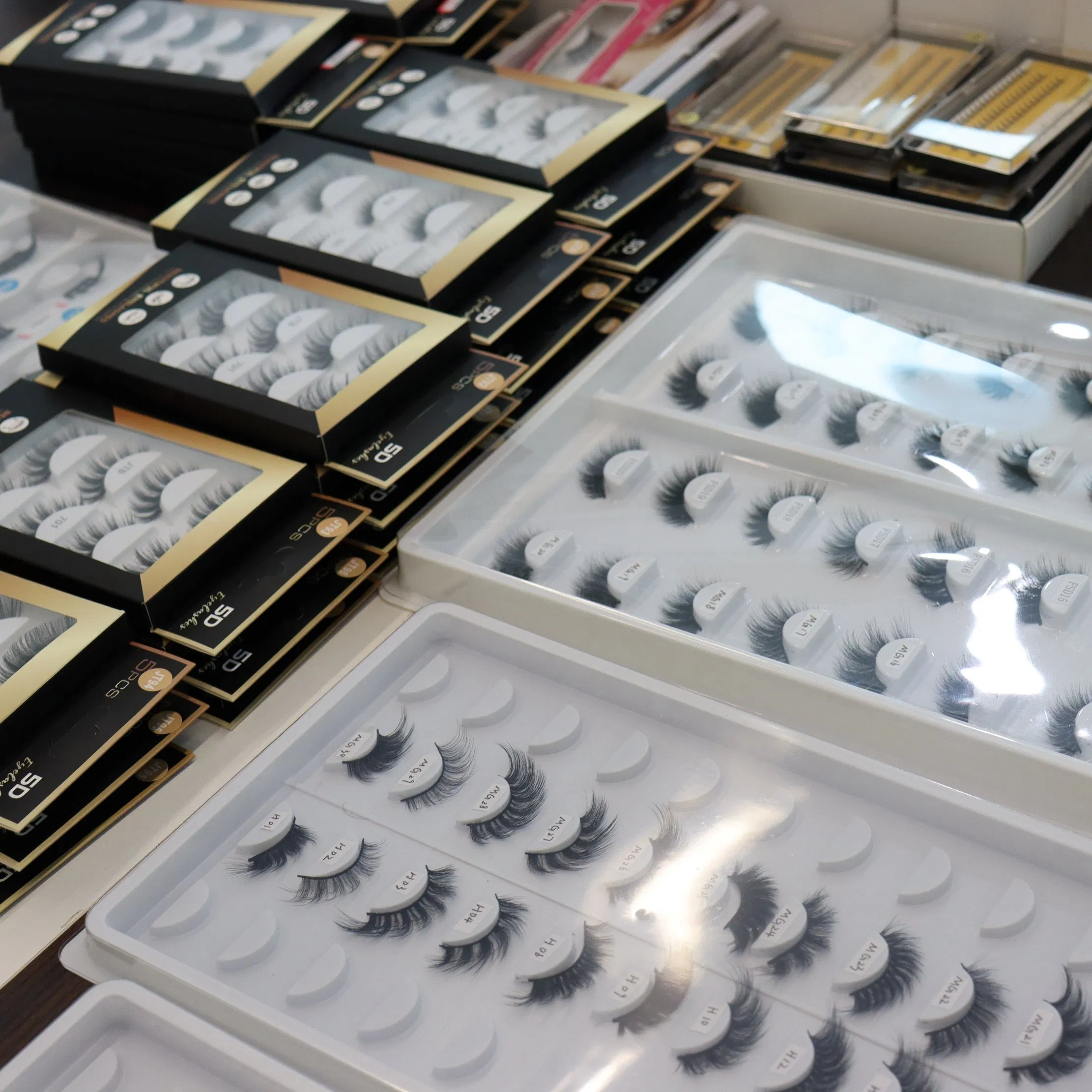 Make up for Cosmetics False Eye Lash 6D Mink Eyelashes Beauty Equipment Eyelash Extension with Wholesale Price