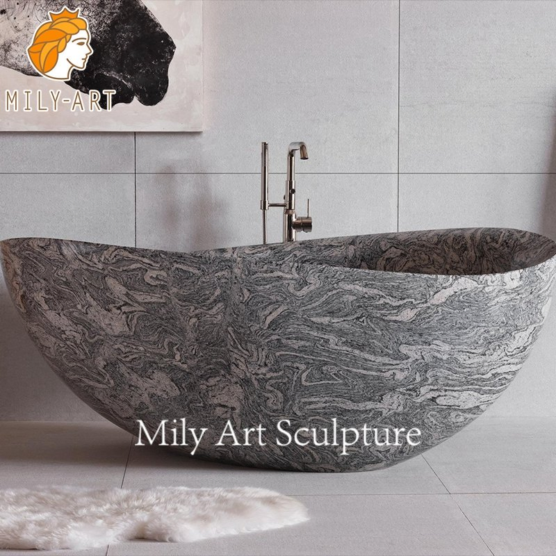 Мраморная ванна Luxury Freestanding с гидромассажем