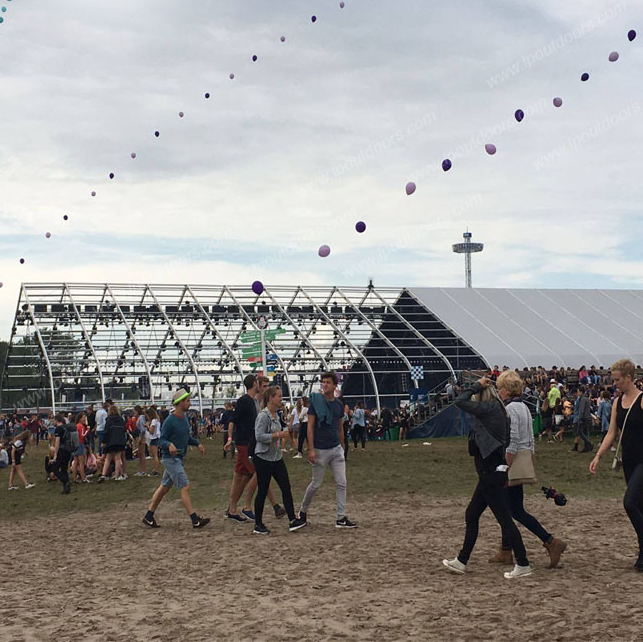 Modular Building Curved Circus Tent for Sports Court or Church