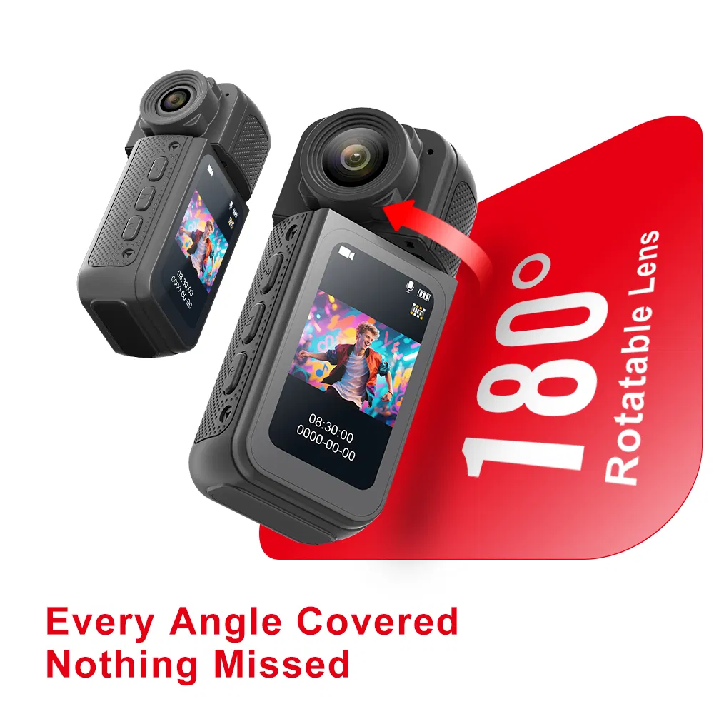 Outdoor Magnetic Thumb Camera with 1080P HD Recording Action Camera