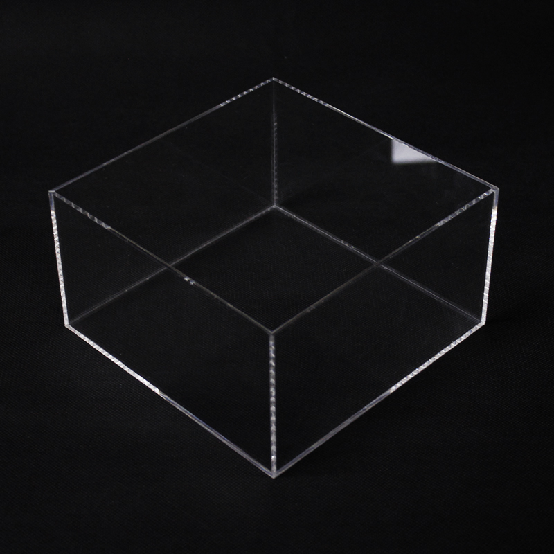 Customized Square Detachable Acrylic Models Display Storage Box