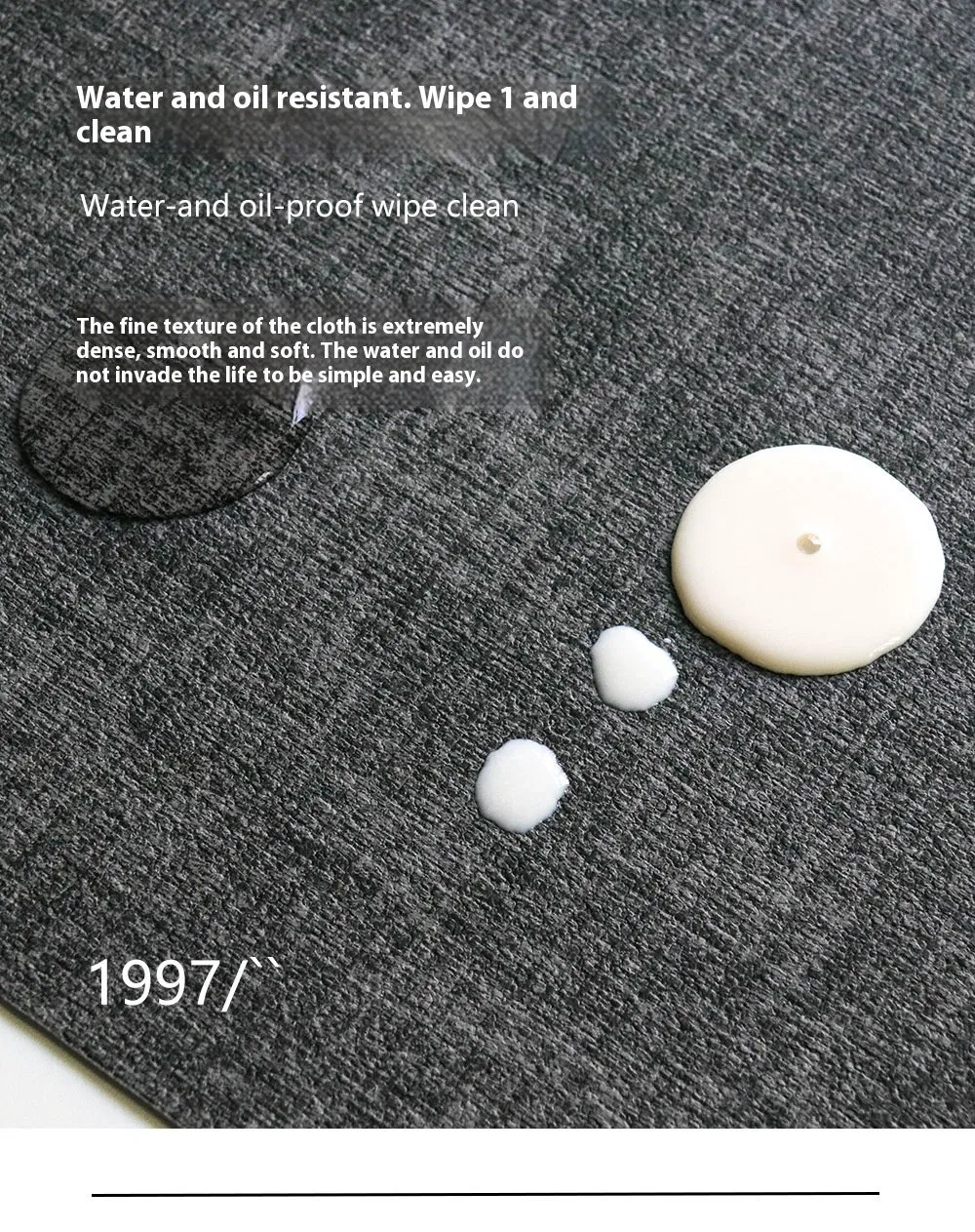 Nordic Style Western Leather Dining Table Mat Cross-Border Wholesale Luxury Anti-Scalding Insulation Pad Waterproof Oil-Proof