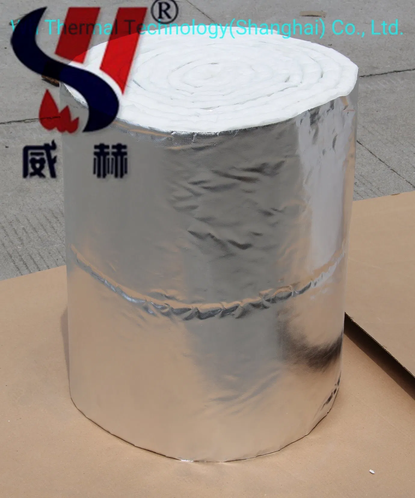 Thermal Insulation Material Ceramic Fiber Foil Blanket