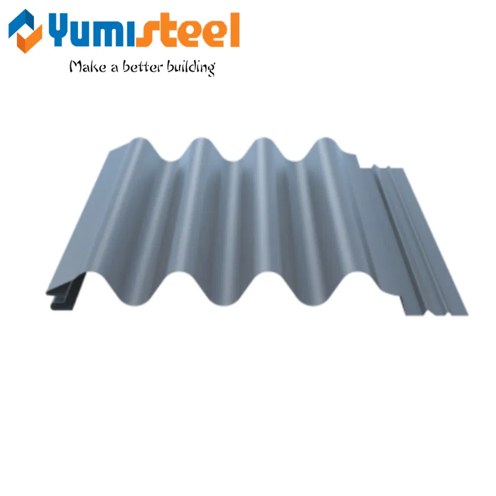 Prefabricated Galvanized Corrugated Metal Sheet for Building