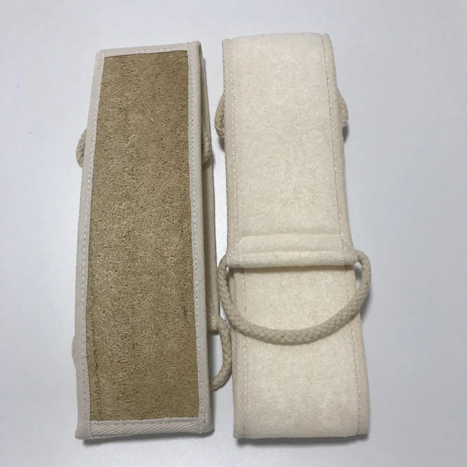 C016 Custom Long Sisal Bath Belt Body Scrubber Exfoliation Long Loofah Bath