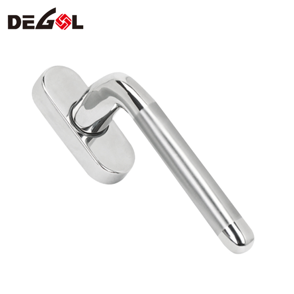 High Quality Interior Bathroom Window Handle Hardware European Style Design Zinc Metal