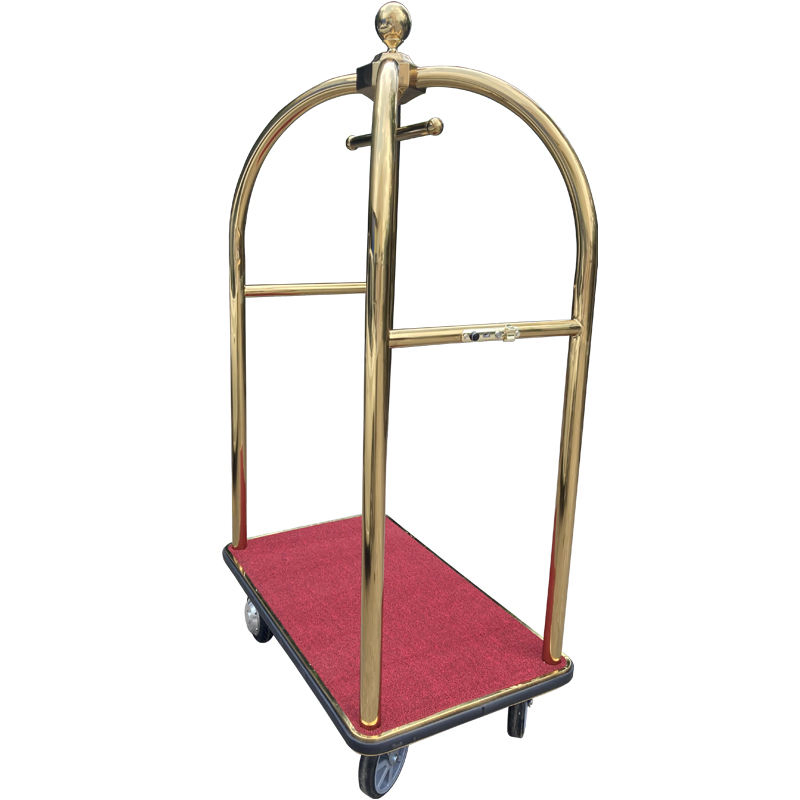 Electric Birdcage Trolley Quiet Ergonomic Design with Eco Friendly Hotel Trolley