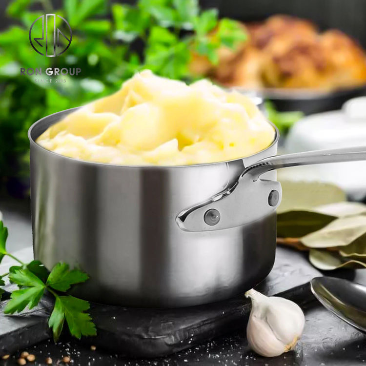 Wholesale High Quality Restaurant Sliver 304 Stainless Steel Pan for Cooking Use