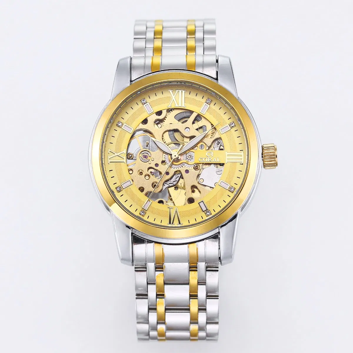 Wrist Watch Supplier Automatic Watches for Men on Sale Custom Your Logo Stainless Steel Watch