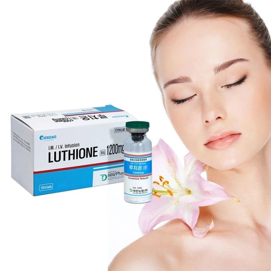 Korea High Quality Whitening Injection Glutathione Luthione1200mg Cinderella Vitamin C Serum for Skin Whitening