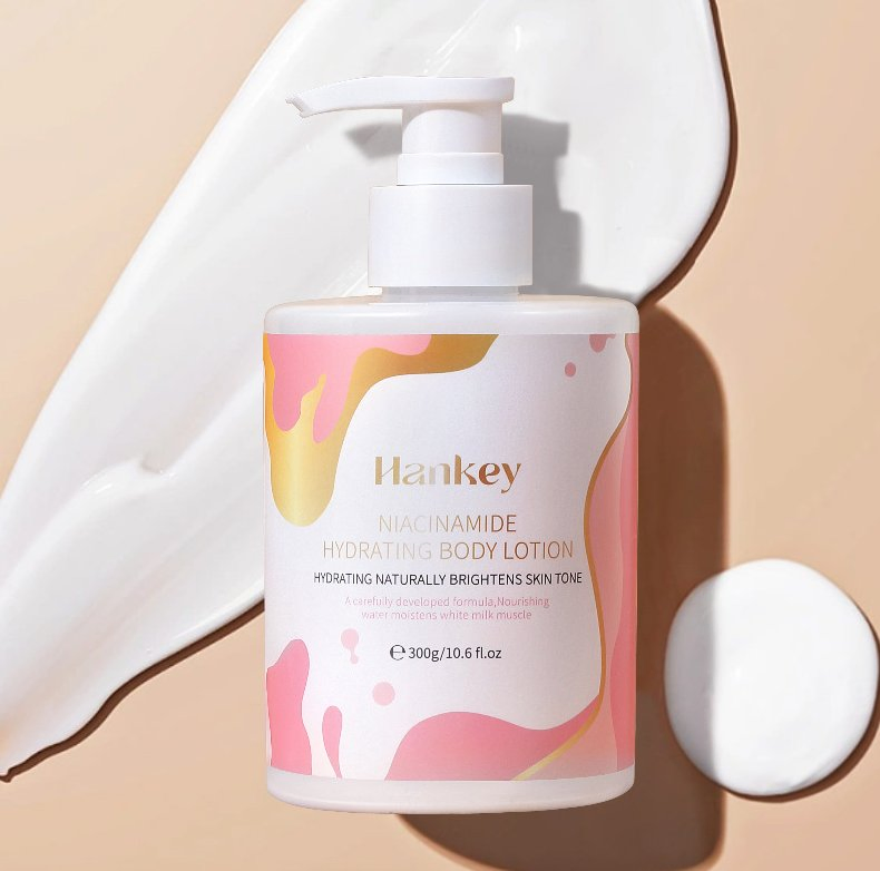 Online Wholesale in Stock Vitamin C White Skin Whitening Body Lotion Moisturizing Whitening Soothing Brightening Smoothing Skin Milk Niacinamide Body Lotion