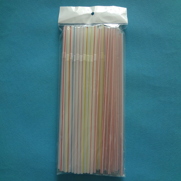 Biodegradable Eco-Friendly Flexible PLA Paper Wrapped Straws for Bars, Home Party