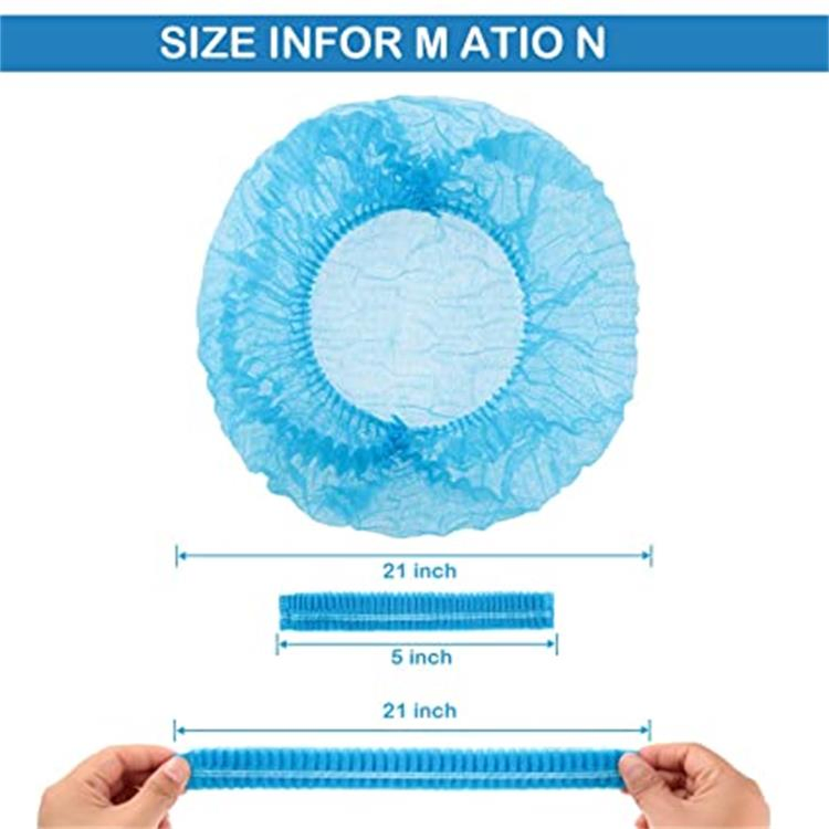 Shower Cap Disposable Bath Caps Non-Woven Elastic Hair Bath Hat