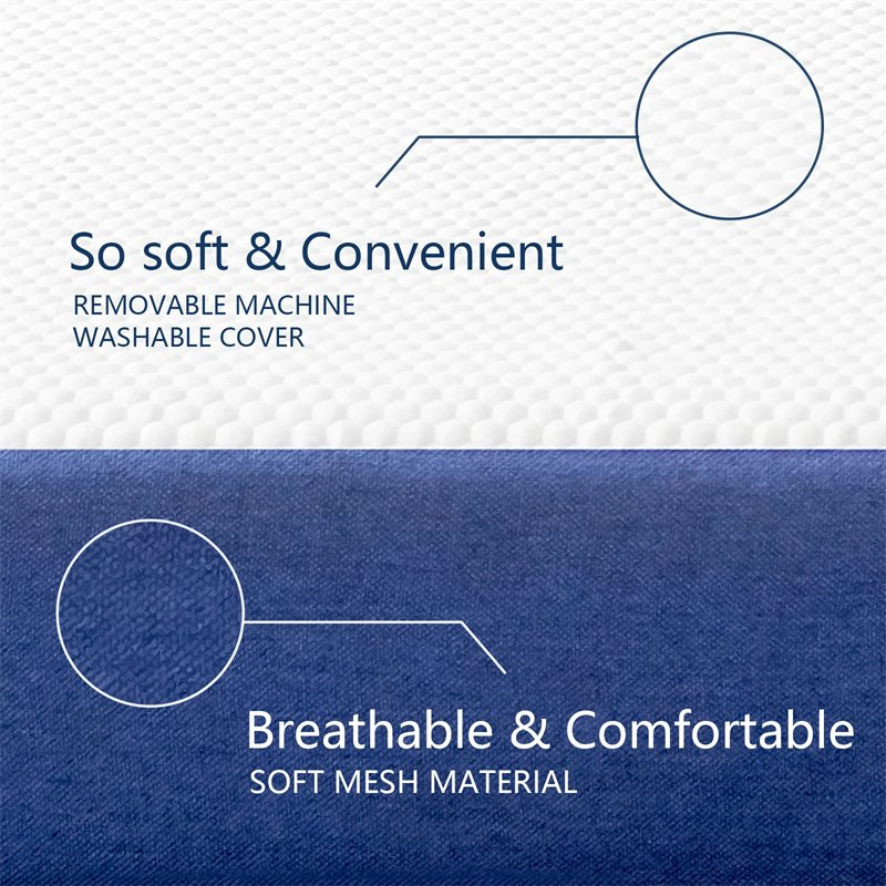 5D Mesh Fabric Cover Tri-Fold Memory Foam Mattress