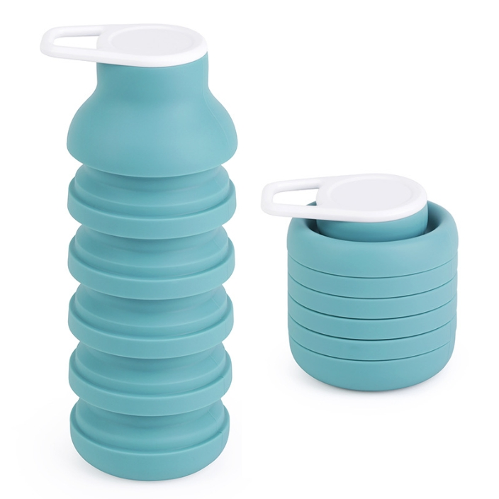Foldable Silicone Water Bottle Portable Outdoor Travel Cup Lightweight Bike Water Bottle