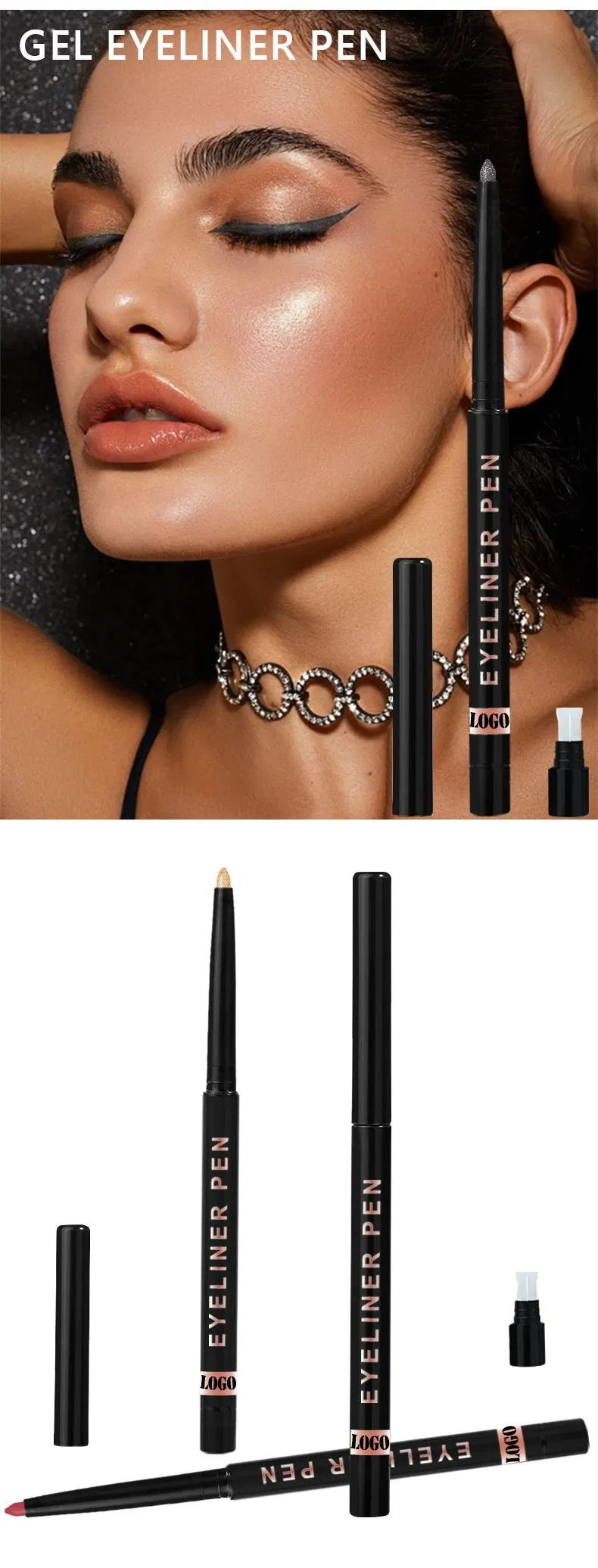 Privat Label 24 Color Smooth Eyeliner Vegan Waterproof Eyeliner