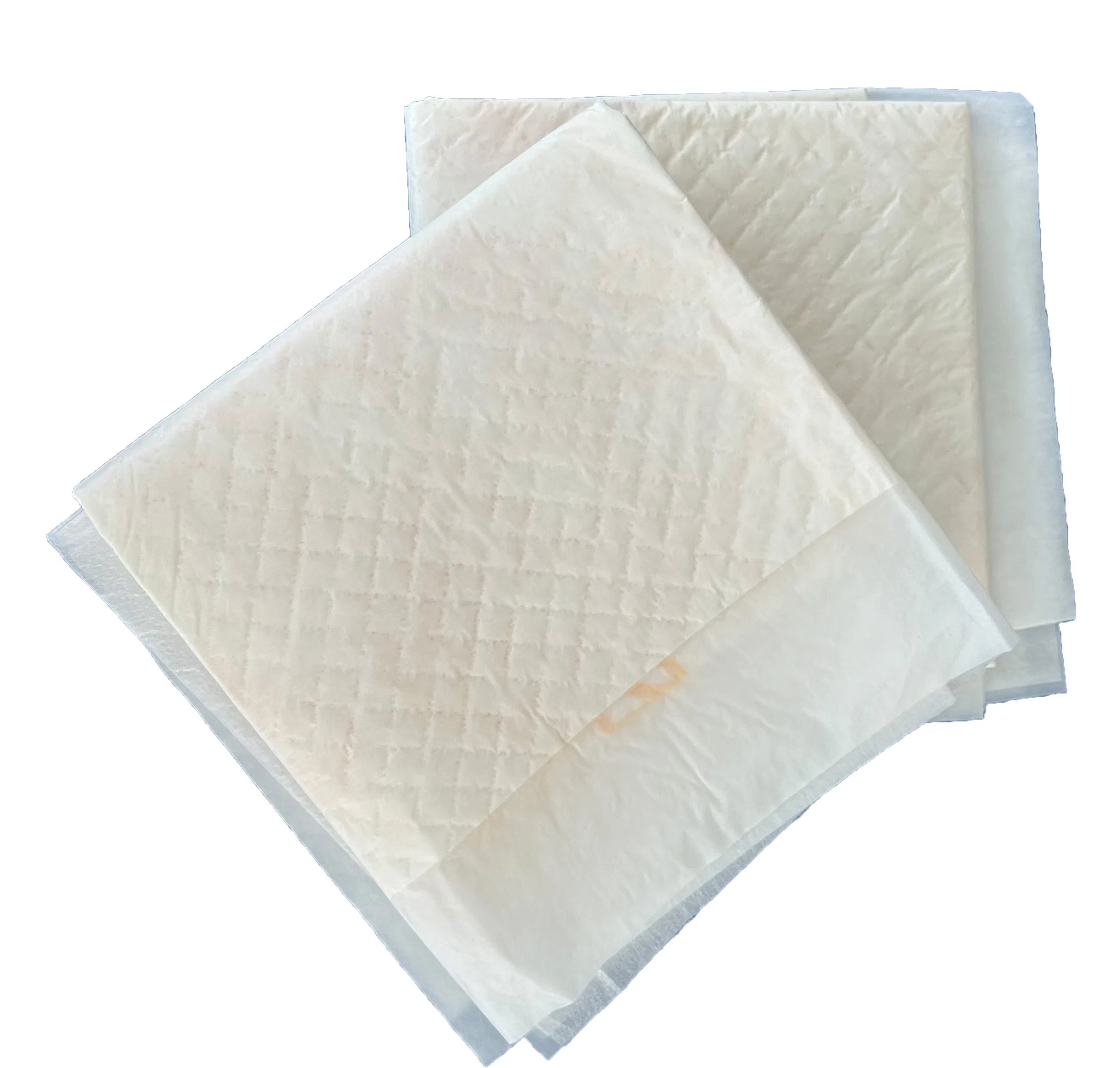 Orange Cute Print Highly Absorbent Waterproof Disposable Underpads