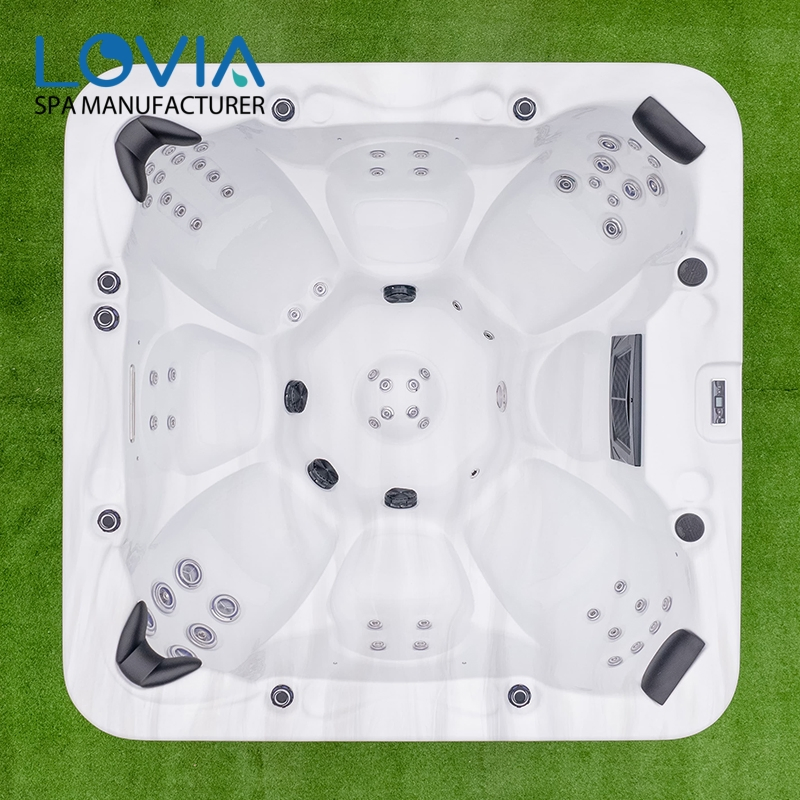 Уличный джакузи LOVIA на 7 человек с гидромассажем