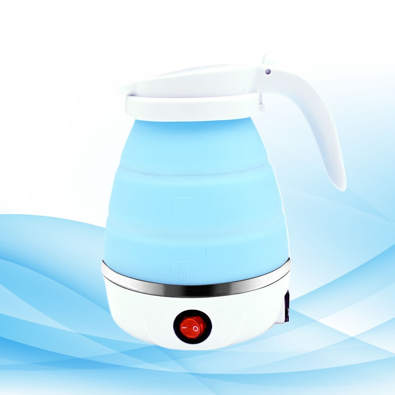 Compression Leak Proof Electric Folding Kettle Silicone Foldable Water Kettle