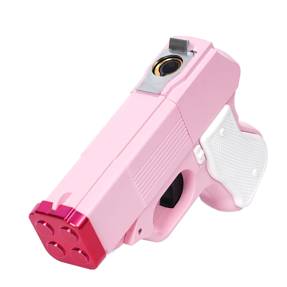 Powdered Pistol Twin Torch Lighter Refillable Cigar Cigarette Lighter
