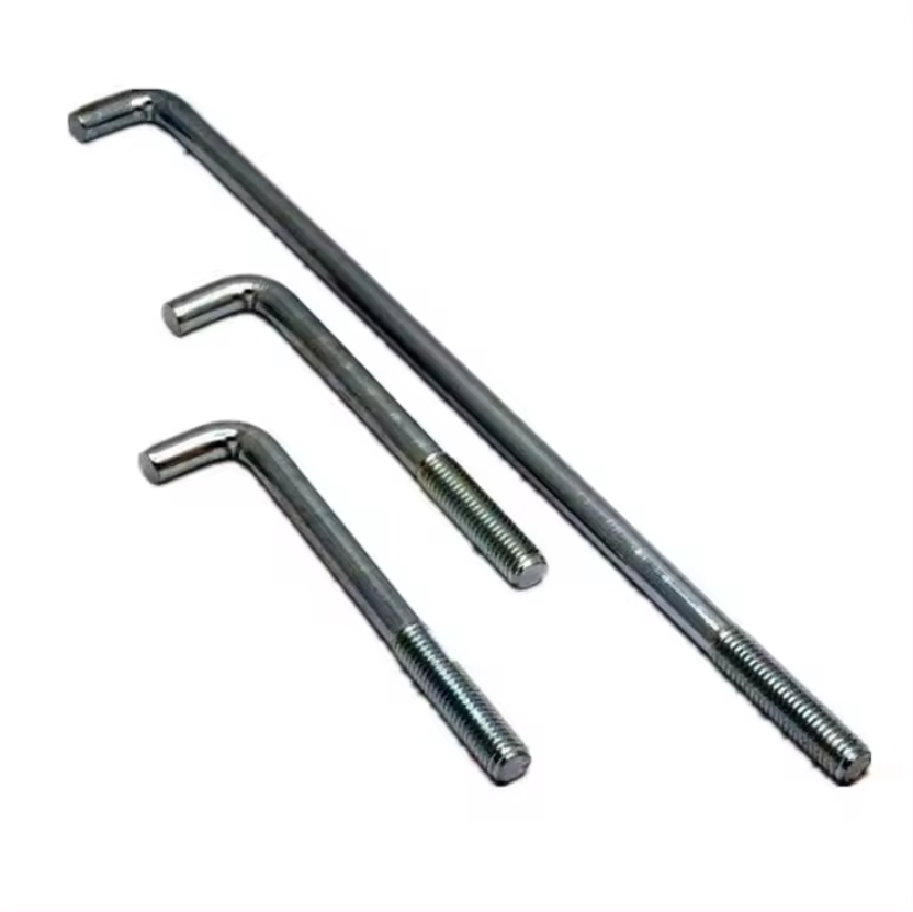 M16 L-Bend Anchor Bolt Black L Type Bolt
