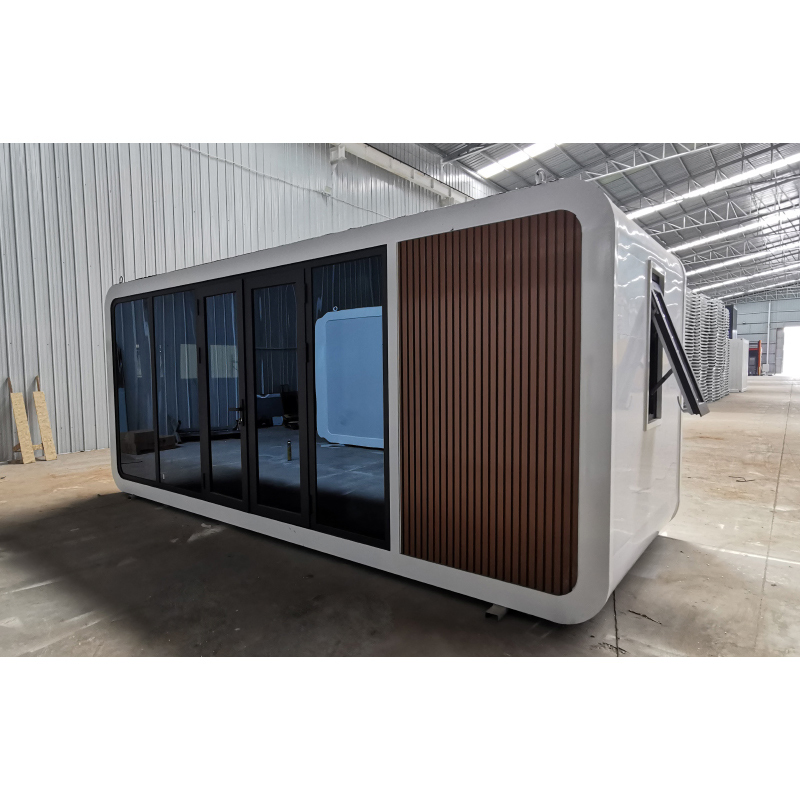 High Earthquake Resistant Good Quality Prefab Mini Modular Homes Prefabricated Apple Capsule Home