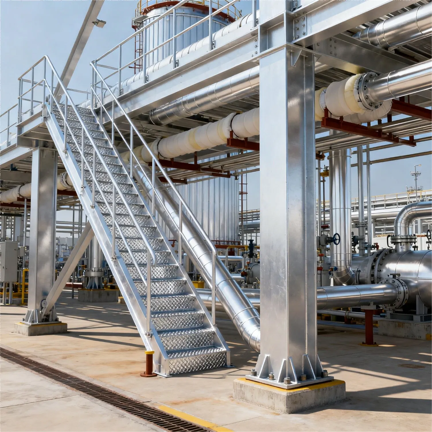 Durable Metal Frame Warehouse Construction with Thermal Insulation Panels