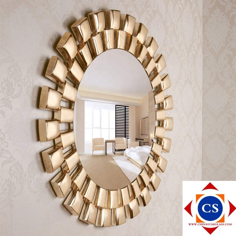 3mm Aluminium Mirror Glass LED Mirror for Decoration/Furniture/Bathroom/Buliding From China