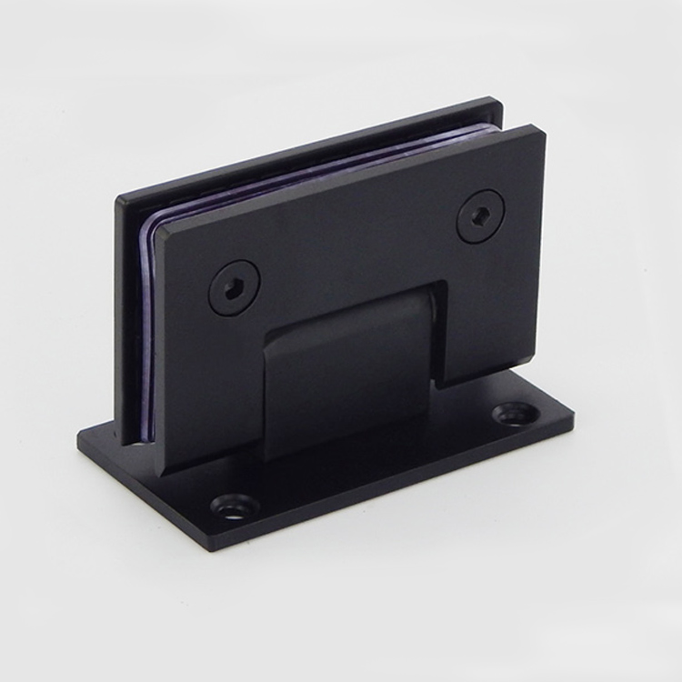 304 Stainless Steel Frameless Glass Black Patch Fitting 90 Degrees Glass Patch Fitting