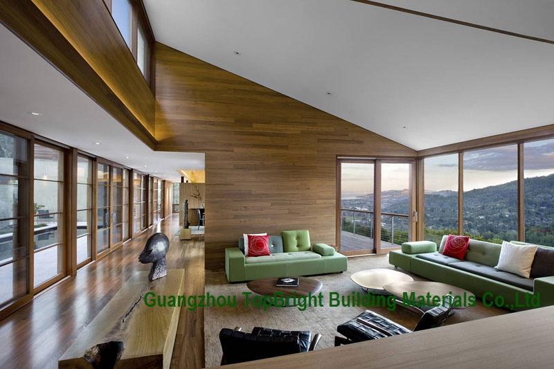 New Design Aluminum Profile Sliding Door with Fly Screen