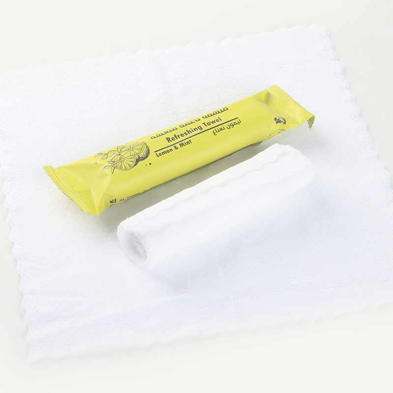 Scents Lemon Lavender Jasmine Berry Roll Microfiber Refreshing Wet Towel Promotional Gifts