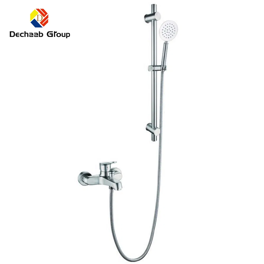 Душ-насадка Dechaab с дождевым эффектом, никель