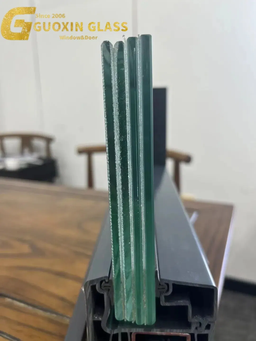 Premium 8mm Guoxin Laminated Glass, Ideal for Soundproof Building Needs