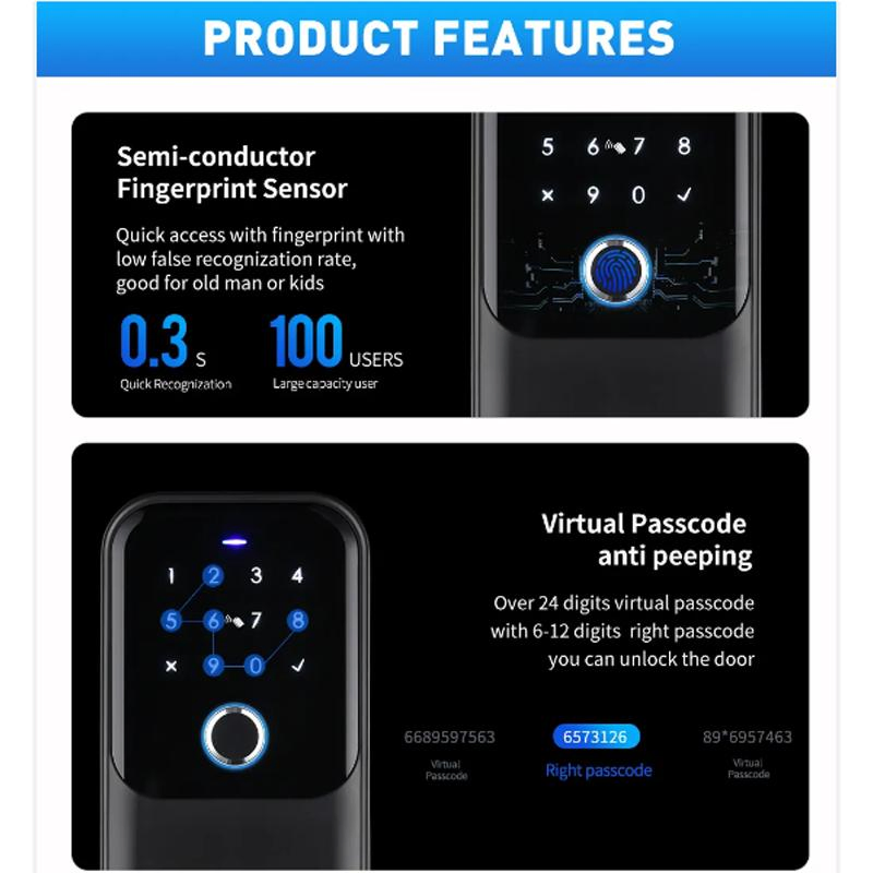 2024 New Smart Fingerprint Key Lock Box with