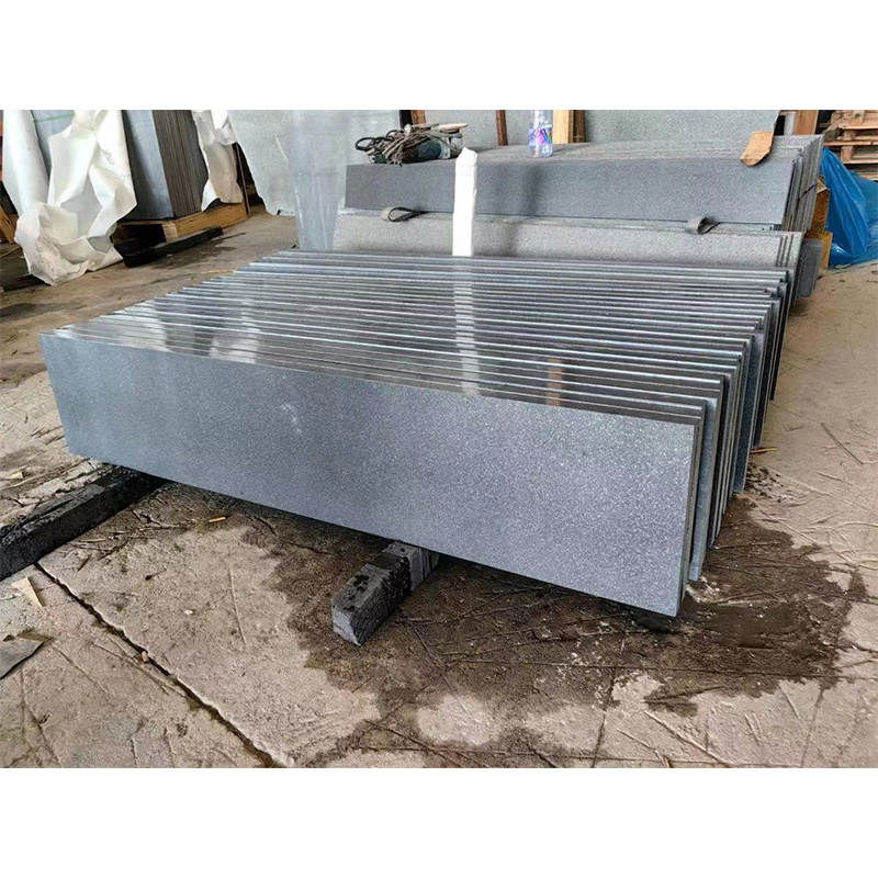 Absolute Black Shanxi Granite Stone Tile for Flooring and Paving Wholesale Price