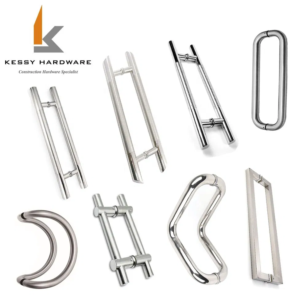 Door Hardware Glass Door Handle Knob Price Stainless Steel Handle