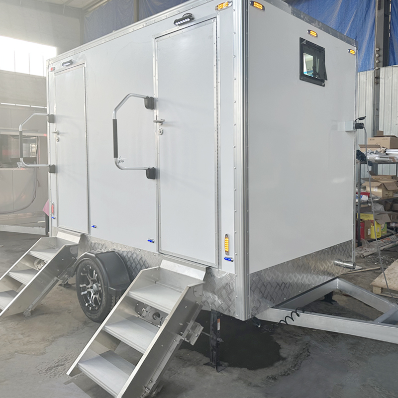 Temporary Toilet Trailers Portable Toilet Mobile Bathroom for Sale Mexico