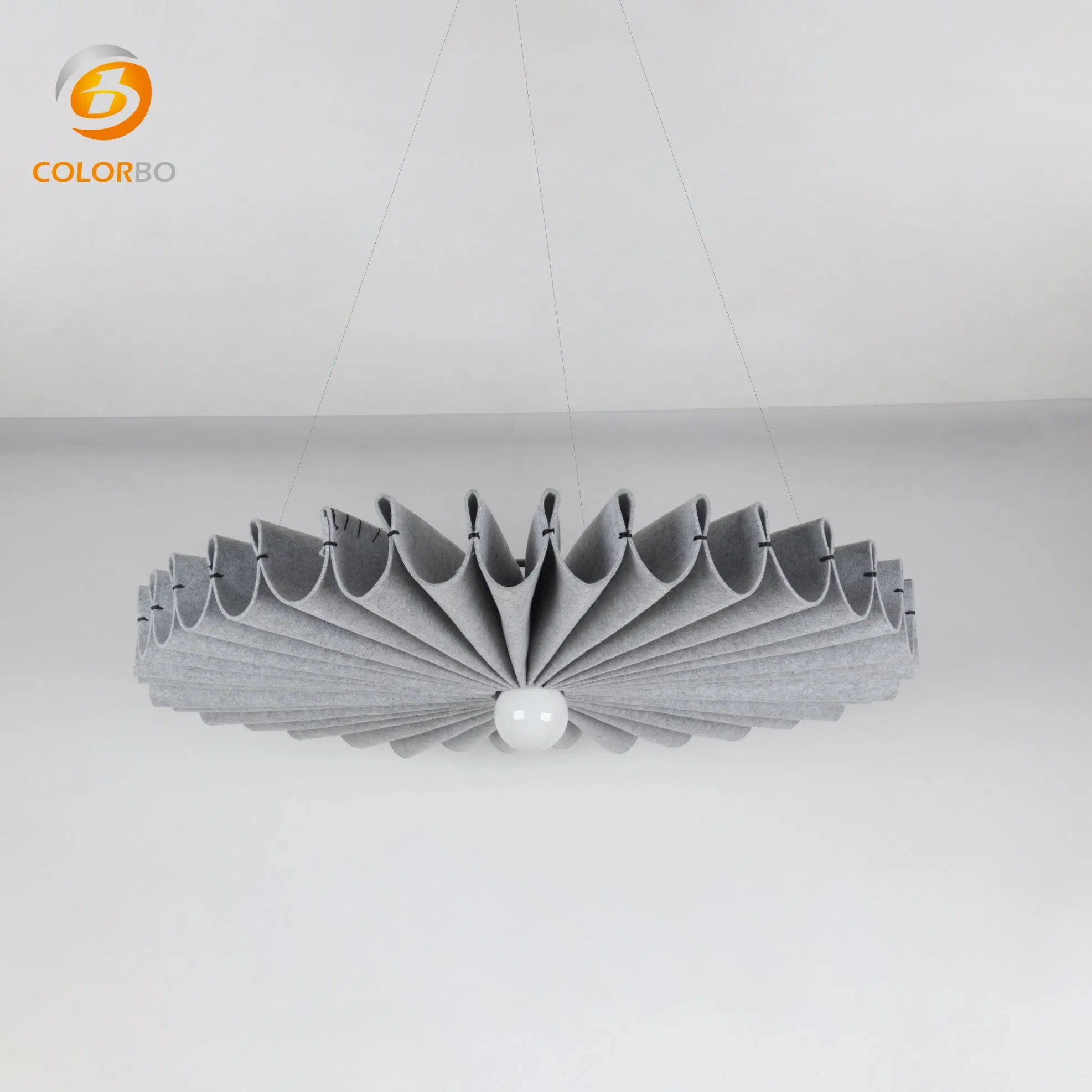 Polyester Panels Modern Design acoustic board PET Felt LampShade with Good Service