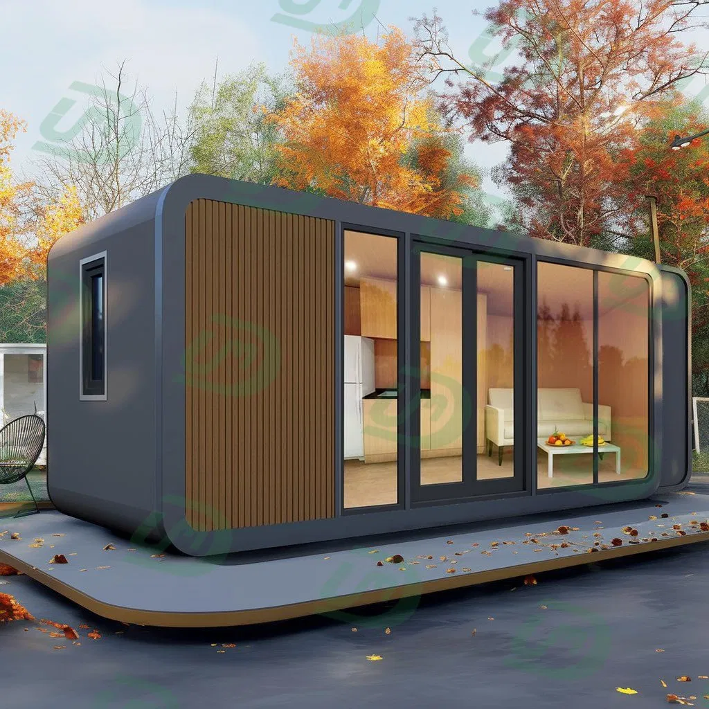 Tourist Living Ready to Export Prefab Modular House Capsule Mobile Hotel