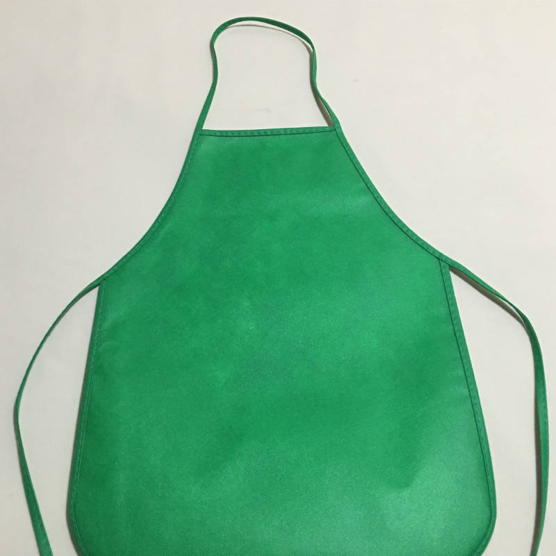 Low MOQ Wholesale Support Custom Logo Activity Apron Children′ S Disposable Non-Woven Apron