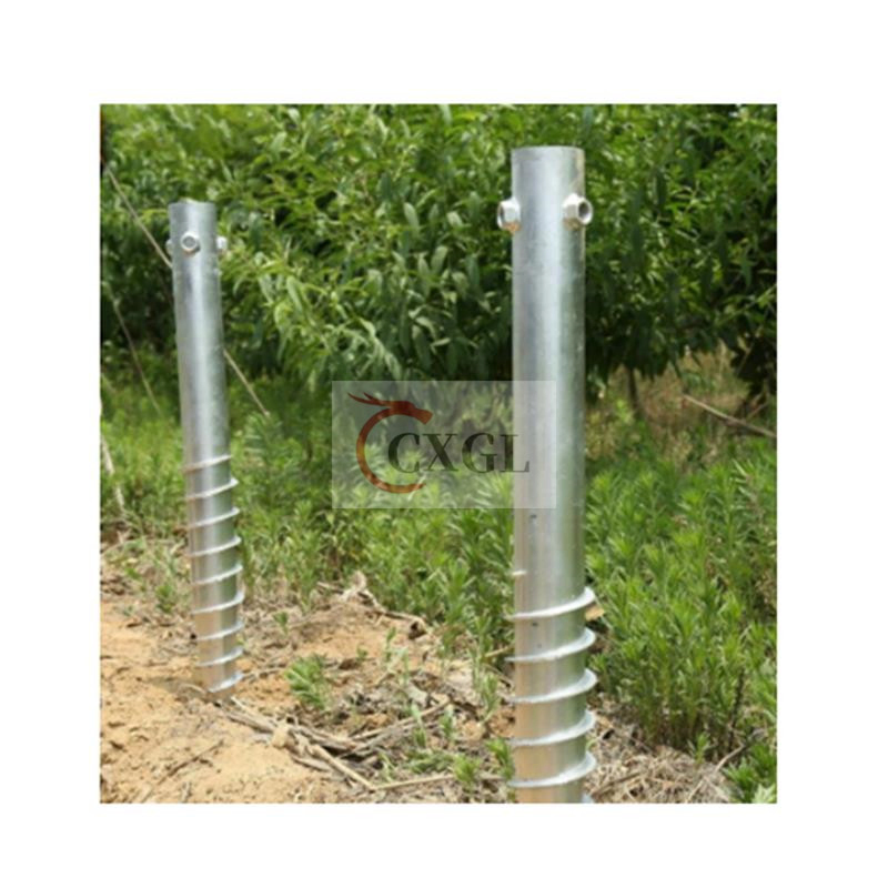 Винтовые сваи квадратного сечения для фундамента